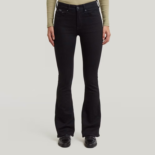 Jean 3301 Flare - Noir - Femmes - G-Star RAW - Modalova