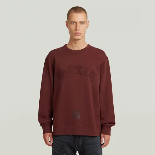 Sweat Applique - Rouge - Hommes - G-Star RAW - Modalova
