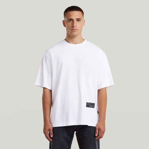 T-shirt Boxy - Blanc - Hommes - G-Star RAW - Modalova