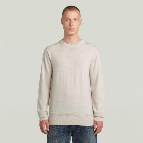 Pull Premium Core - Blanc - Hommes - G-Star RAW - Modalova