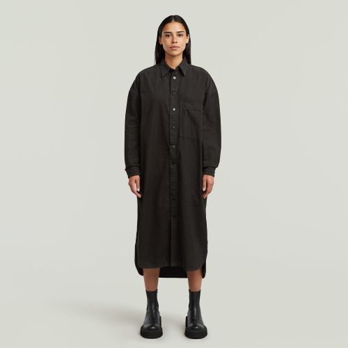 Robe-chemise Long - Gris - Femmes - G-Star RAW - Modalova