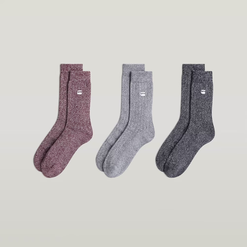 Lot de 3 paires de chaussettes Rib - s - G-Star RAW - Modalova