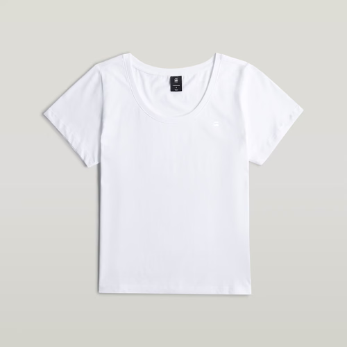 T-shirt Scoop Neck - Blanc - Femmes - G-Star RAW - Modalova