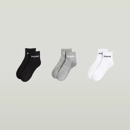 Lot de 3 paires de Short Logo chaussettes - s - G-Star RAW - Modalova