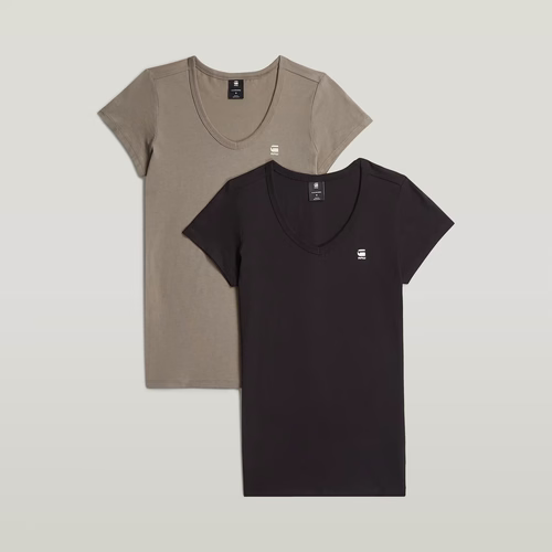 T-shirt Slim V 2-Pack - s - G-Star RAW - Modalova