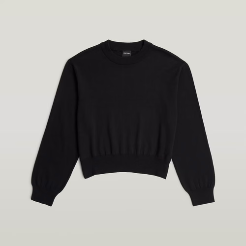 Pull Rib Knit Sweat - Noir - Femmes - G-Star RAW - Modalova