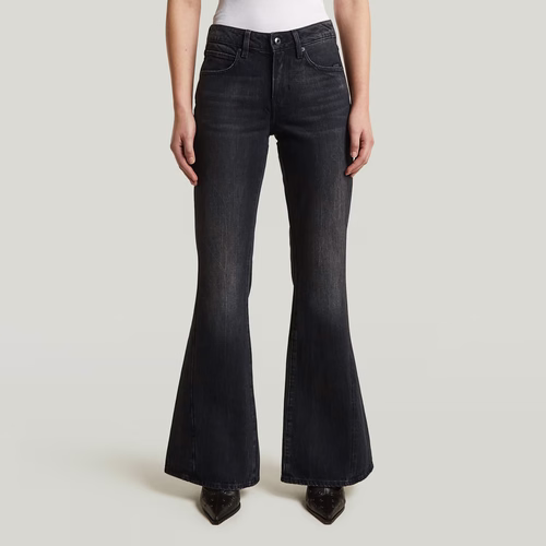 Jean Stevey Flare - Noir - Femmes - G-Star RAW - Modalova