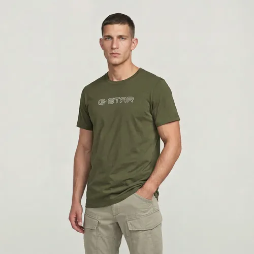 T-Shirt G-STAR Slim - Vert - Hommes - G-Star RAW - Modalova