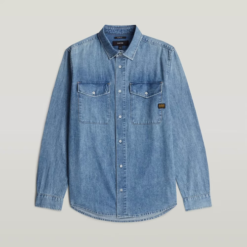 Chemise Marine Denim Slim - s - G-Star RAW - Modalova