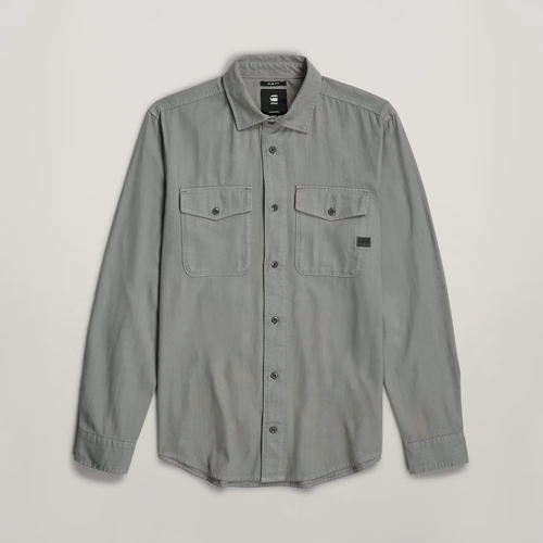 Chemise Marine Slim - Gris - Hommes - G-Star RAW - Modalova