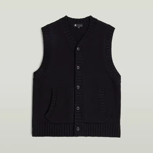 Tricot Heavy Vest - Noir - Hommes - G-Star RAW - Modalova