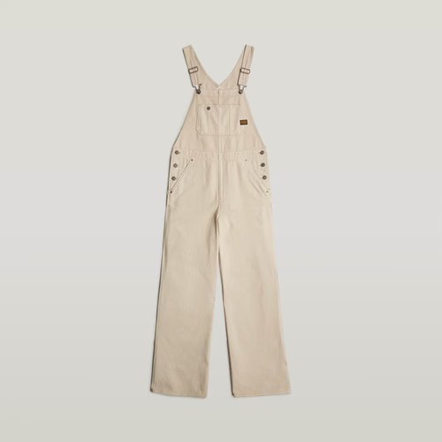 Salopette droite - Beige - Femmes - G-Star RAW - Modalova