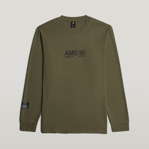 T-shirt AMS 89 - Vert - Hommes - G-Star RAW - Modalova