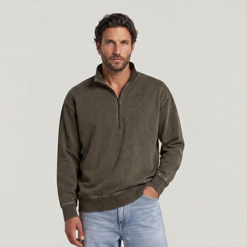 Sweat Washed HB Relaxed Half Zip - s - G-Star RAW - Modalova
