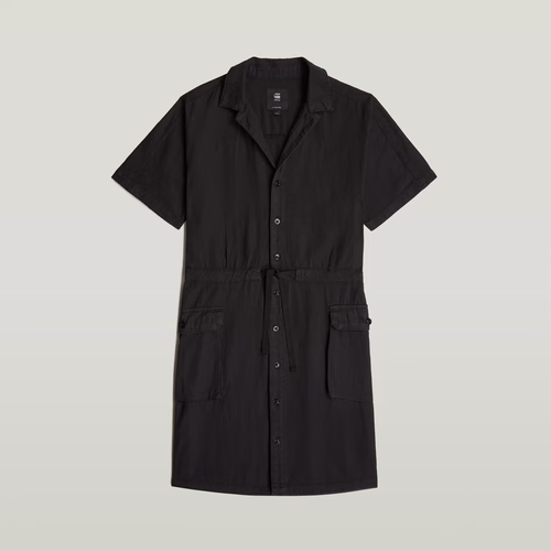 Robe Soft Utility - Noir - Femmes - G-Star RAW - Modalova
