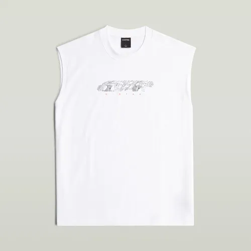 T-shirt Loose Graphic Sleeveless - s - G-Star RAW - Modalova