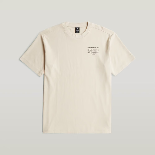 T-shirt Script - Blanc - Hommes - G-Star RAW - Modalova