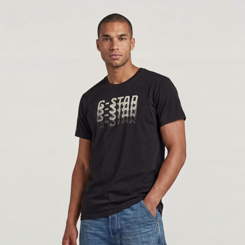T-shirt Faded - Noir - Hommes - G-Star RAW - Modalova