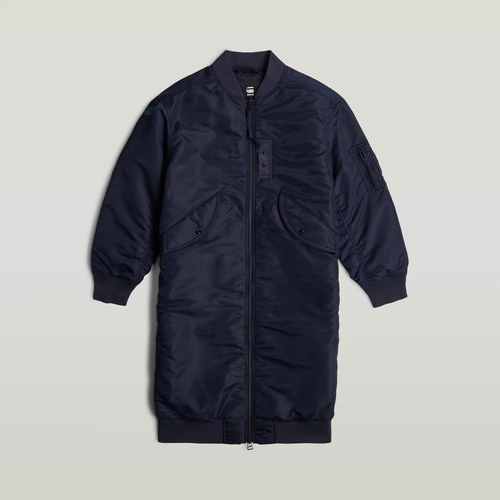 Bomber Long - Bleu foncé - Femmes - G-Star RAW - Modalova
