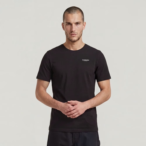 T-Shirt Slim Base - Noir - Hommes - G-Star RAW - Modalova