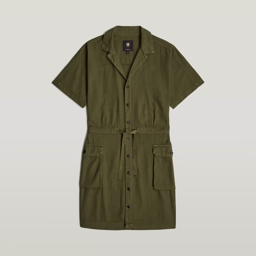 Robe Soft Utility - Vert - Femmes - G-Star RAW - Modalova