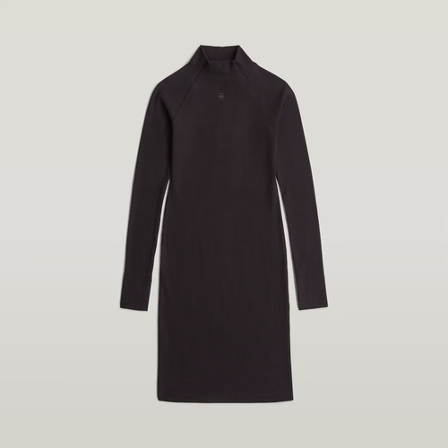 Robe Rib Slim - Noir - Femmes - G-Star RAW - Modalova
