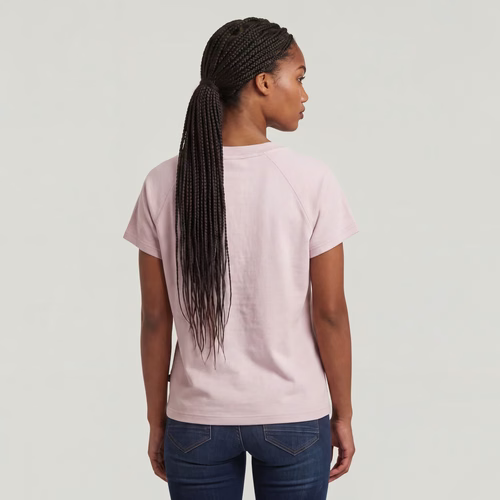 T-shirt Raglan - Rose - Femmes - G-Star RAW - Modalova