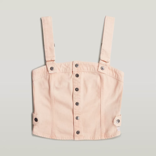 Bustier Top Detachable Straps - s - G-Star RAW - Modalova