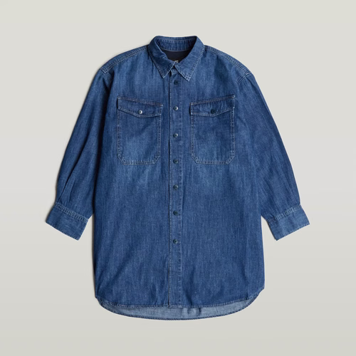 Chemise Oversized Denim Evergreen - s - G-Star RAW - Modalova
