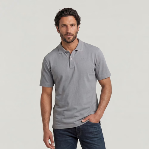 Polo Core Regular - Gris - Hommes - G-Star RAW - Modalova