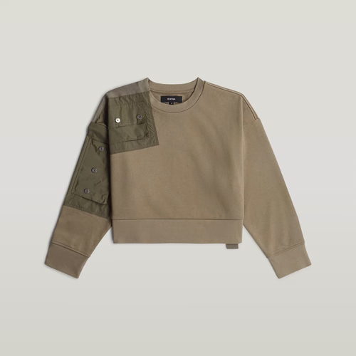 Sweat Heritage Hardware Loose Cropped - s - G-Star RAW - Modalova