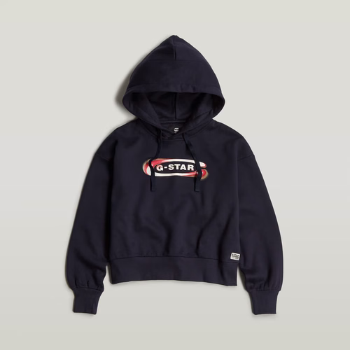 Sweat À Capuche Old Skool Logo Loose - s - G-Star RAW - Modalova