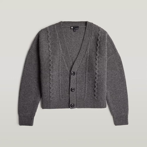 Pull Cable Cropped Cardi - s - G-Star RAW - Modalova
