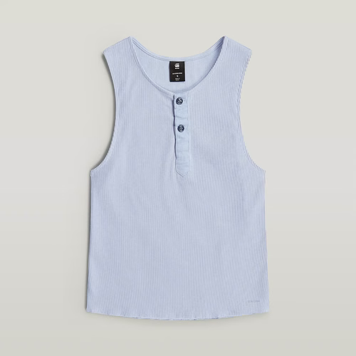 T-shirt Slim Henley Tank - s - G-Star RAW - Modalova