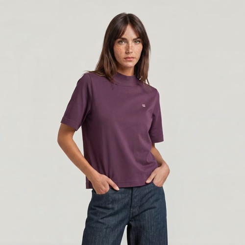 Top Logo Mock - Violet - Femmes - G-Star RAW - Modalova