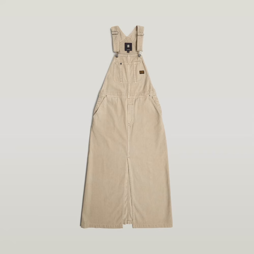 Robe Dungaree - Beige - Femmes - G-Star RAW - Modalova