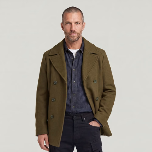Manteau en laine - Vert - Hommes - G-Star RAW - Modalova