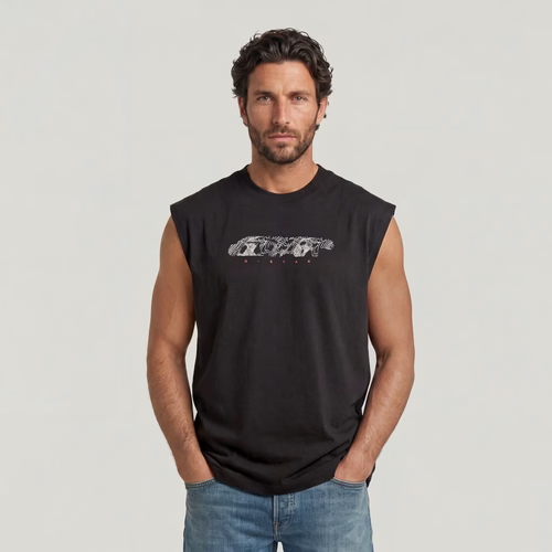 T-shirt Loose Graphic Sleeveless - s - G-Star RAW - Modalova