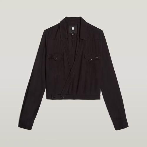 Chemise Tacoma Wrap - Noir - Femmes - G-Star RAW - Modalova