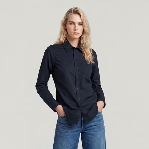 Chemise Slim Poplin Long Sleeve - s - G-Star RAW - Modalova