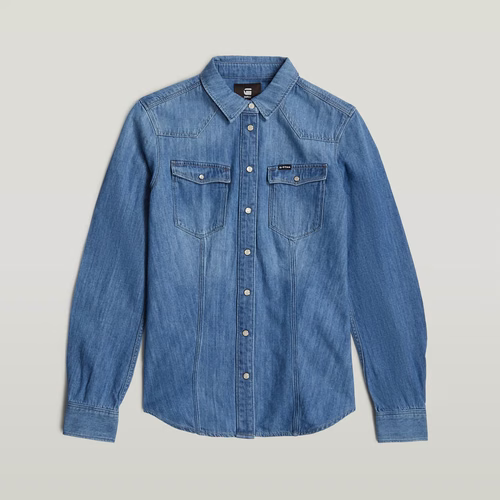Chemise 3301 - Bleu moyen - Femmes - G-Star RAW - Modalova