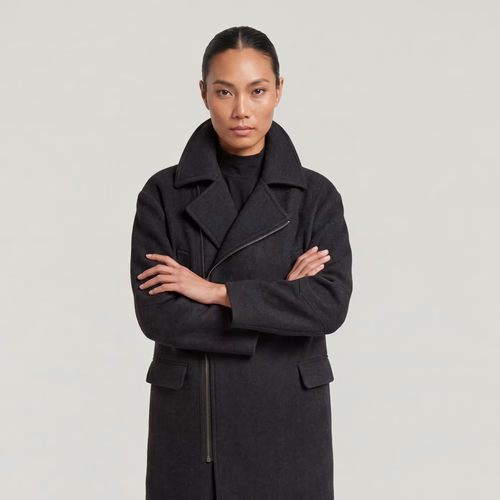 Manteau Zip Cocoon Oversized - s - G-Star RAW - Modalova