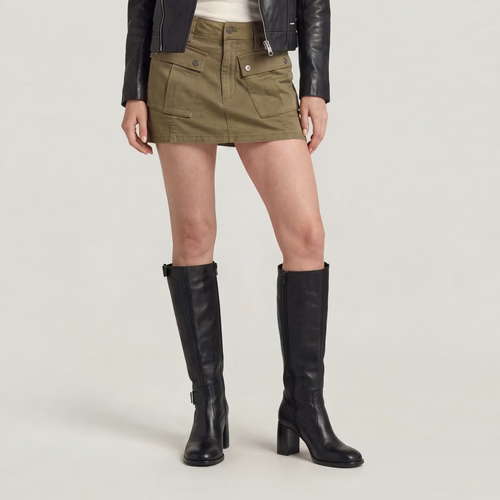 Mini-Jupe Cargo - Vert - Femmes - G-Star RAW - Modalova