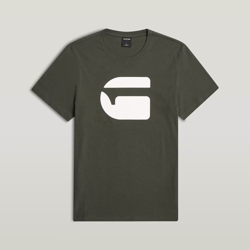 T-Shirt Logo Slim - Gris - Hommes - G-Star RAW - Modalova