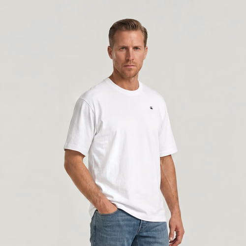T-shirt Boxy - Blanc - Hommes - G-Star RAW - Modalova