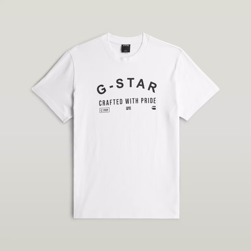 T-shirt Chest Logo - Blanc - Hommes - G-Star RAW - Modalova