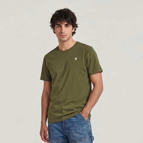 T-Shirt GRAW Slim - Vert - Hommes - G-Star RAW - Modalova
