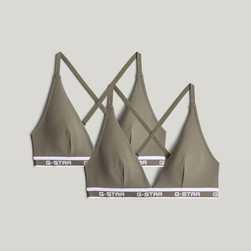 Lot de 2 bralettes Multiway Triangle - s - G-Star RAW - Modalova