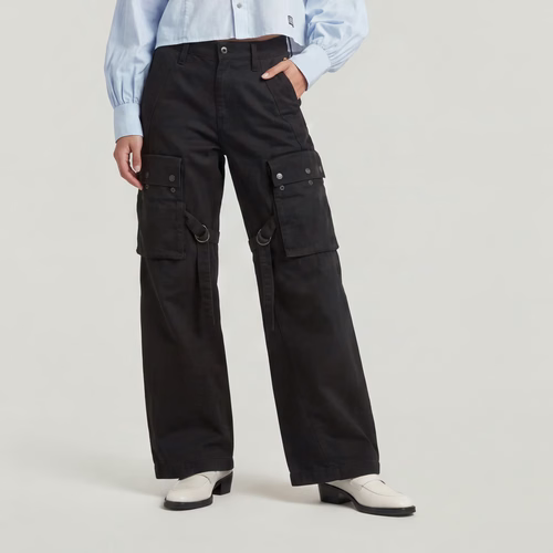 Pantalon Cargo Mega - Noir - Femmes - G-Star RAW - Modalova
