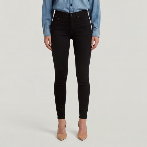 Jean 3301 Skinny - Noir - Femmes - G-Star RAW - Modalova